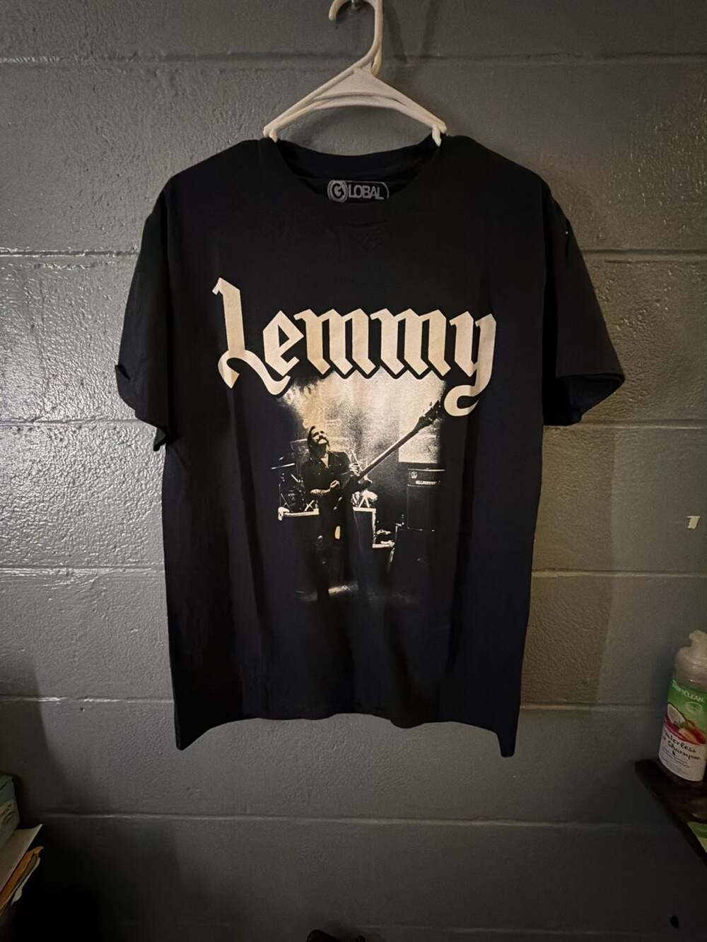 C0064 Motörhead Lemmy 'Born To Lose, Lived To Win' Graphic T-Shirt (T7)